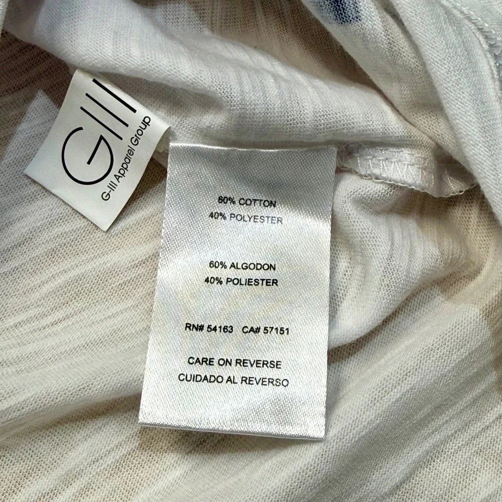 Womens G-III 4Her by Carl Banks MLB Los Angeles Dodgers Tank Top White XS New - Picture 10 of 10